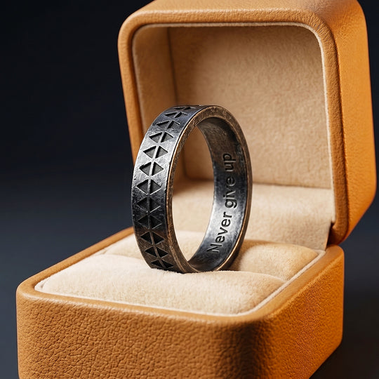 Grail Ring | Ancient Silver | Men&