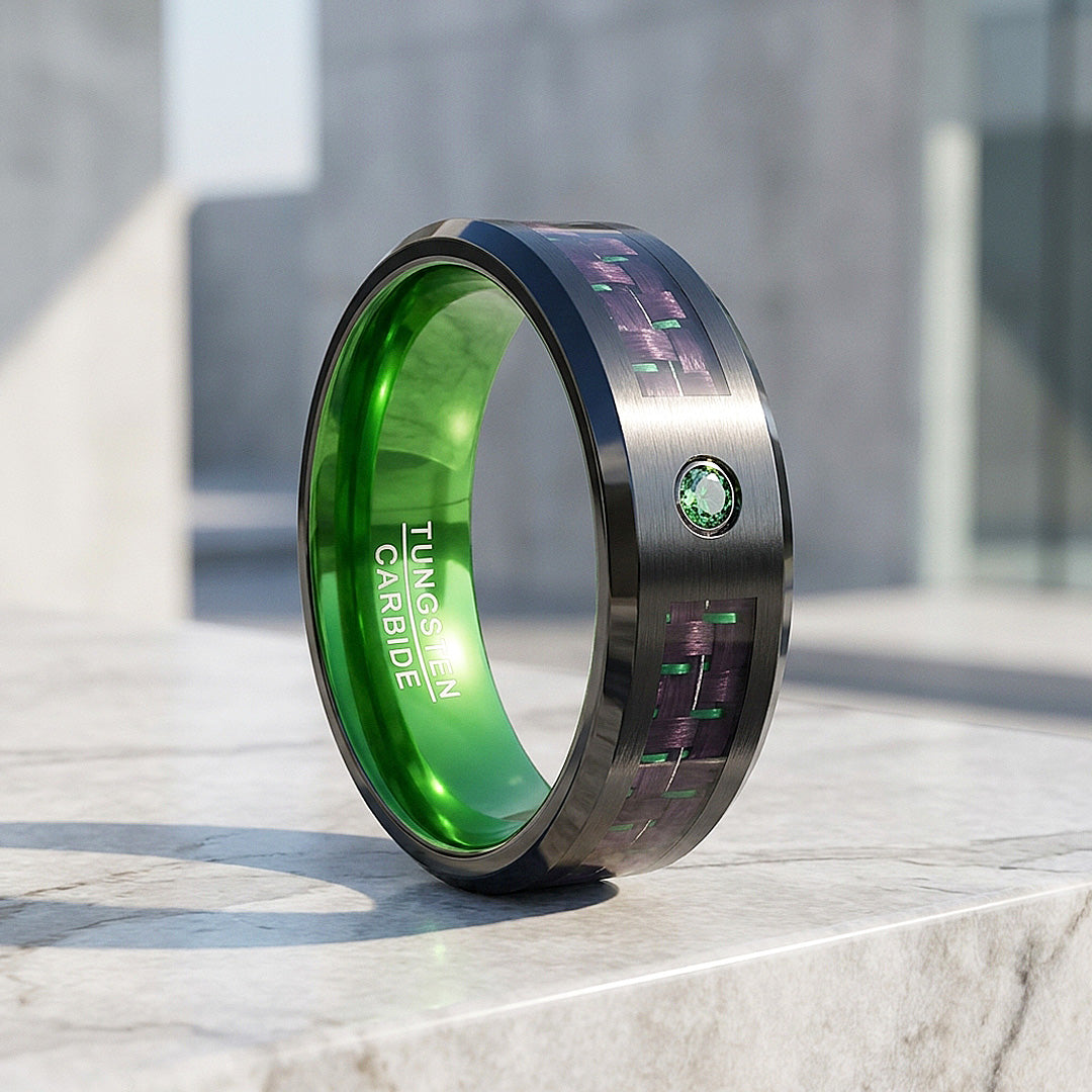 Greek | Last Piece Size 11 | Tungsten Ring