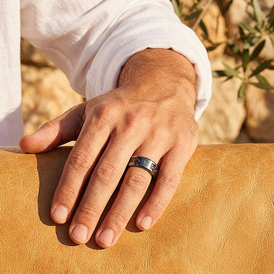 Greek | Last Piece Size 11 | Tungsten Ring