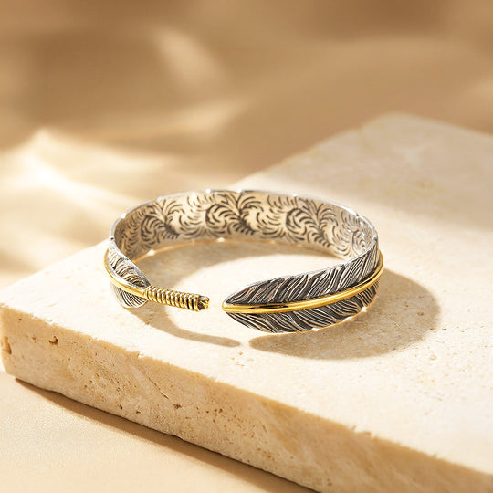 Heritage Feather Cuff | Men&