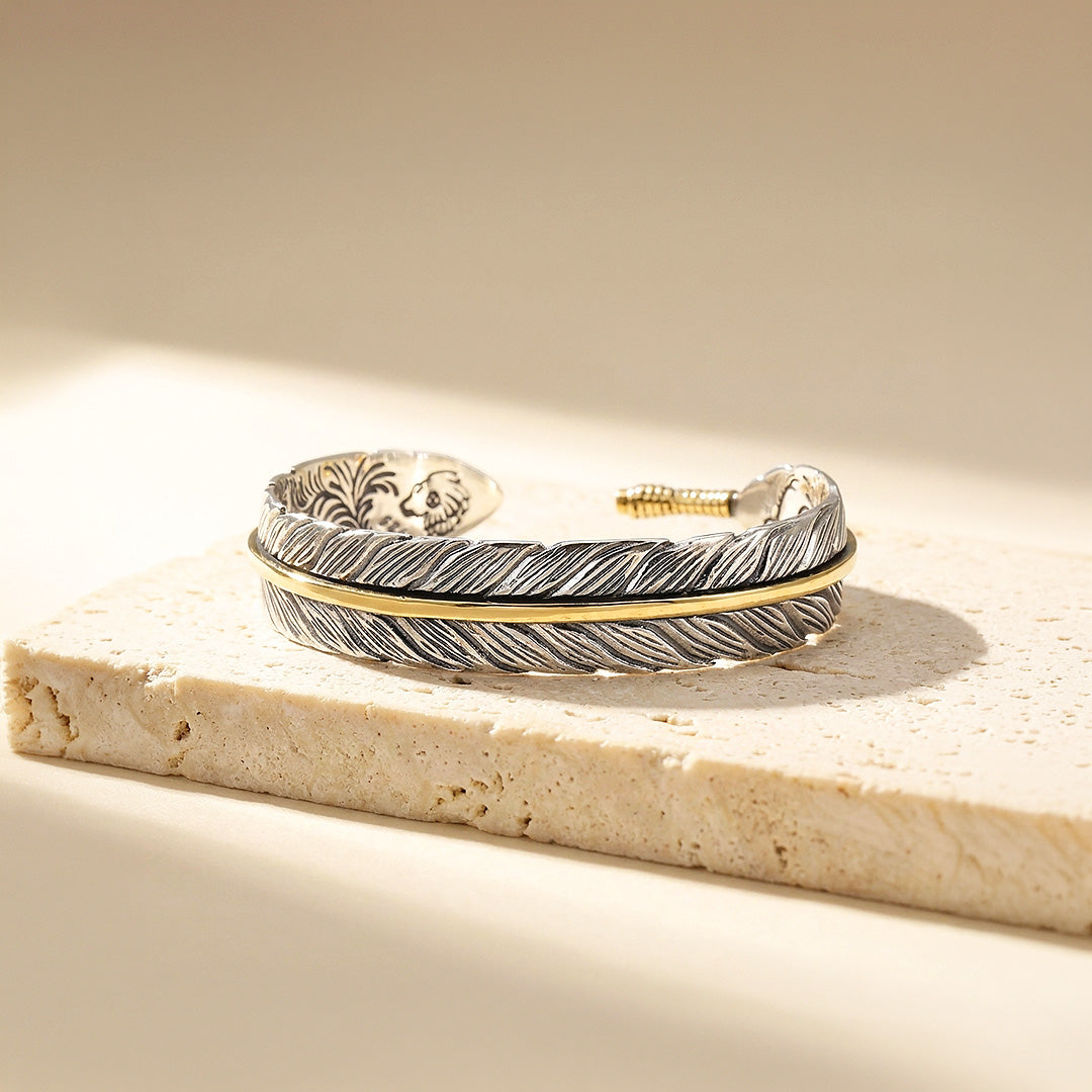 Heritage Feather Cuff | Men&