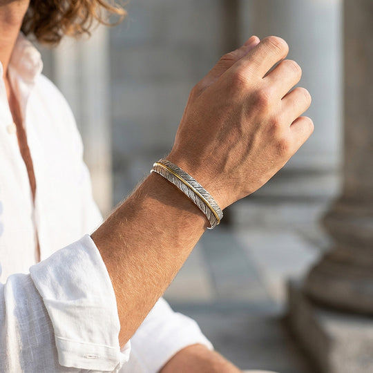 Heritage Feather Cuff | Men&