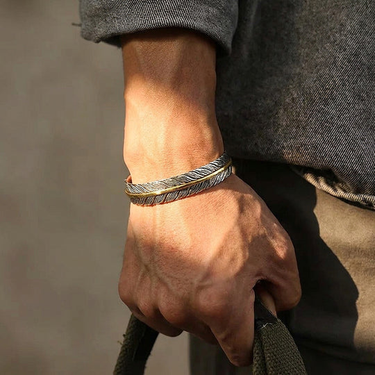 Heritage Feather Cuff | Men&