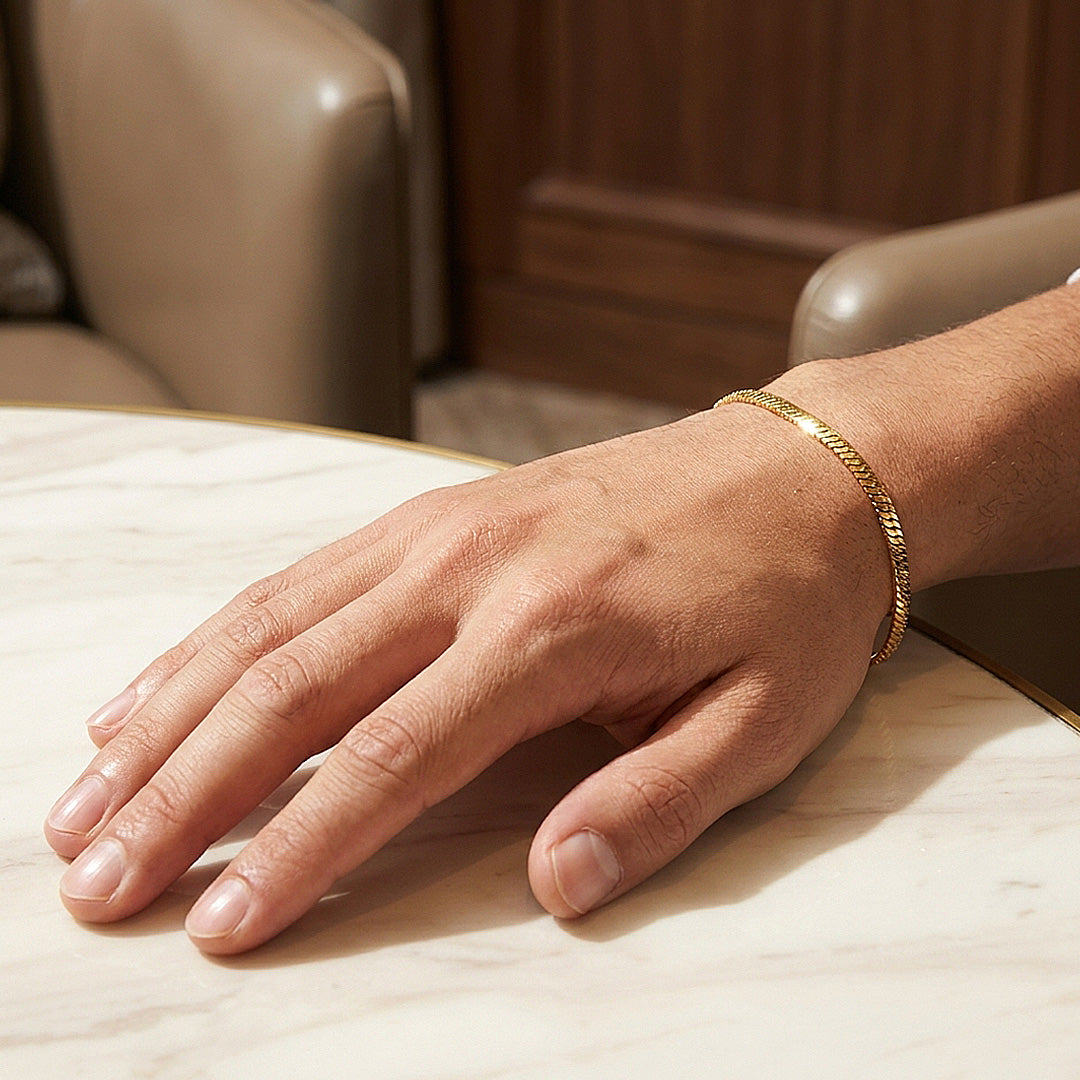 Kaine Chain | Men's Bracelet – Tiara.com.sg