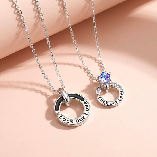 Lock our Love | Couple Necklace