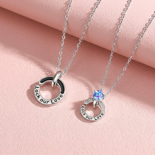 Lock our Love | Couple Necklace