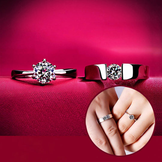 Love Struck Couple Rings