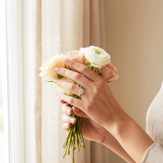 2ct 925 Sterling Silver Classic Solitaire Ring - Luxe1997