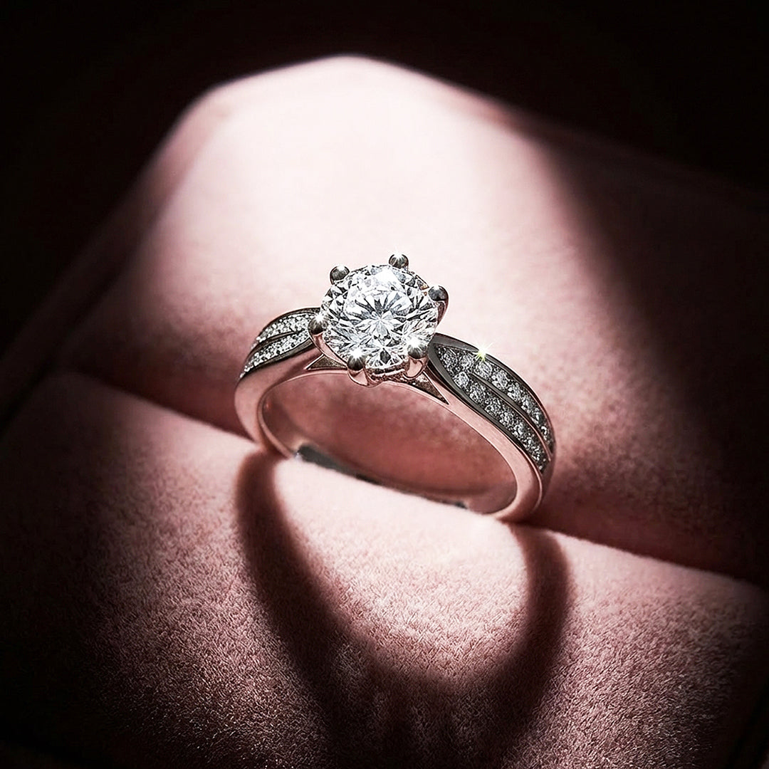 Round Solitaire Engagement Ring | Luxe2008 - new designs | Singapore Jewellery, Wedding Rings &amp; Gifts | Same Day Delivery | Tiara.com.sg