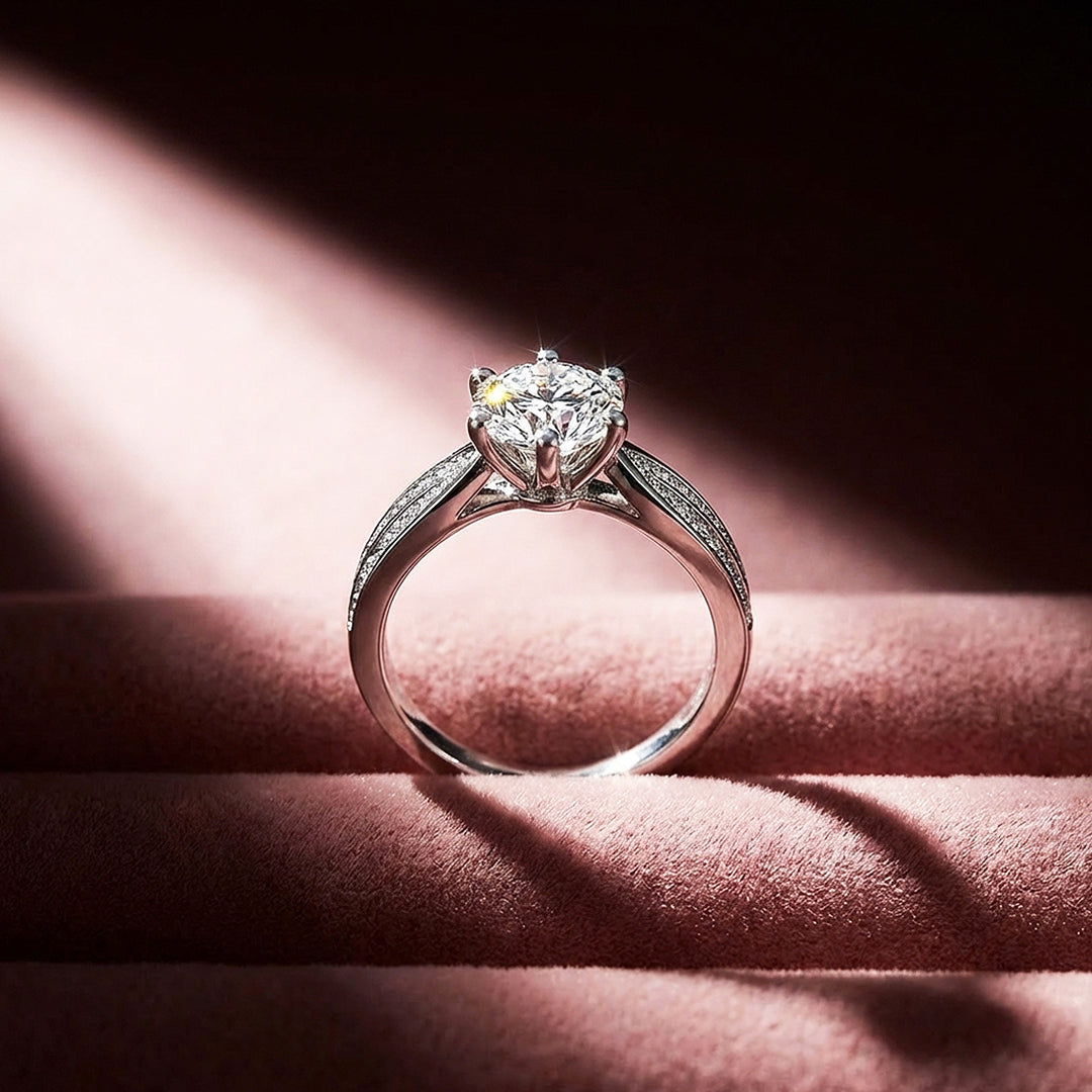 Round Solitaire Engagement Ring | Luxe2008 - new designs | Singapore Jewellery, Wedding Rings &amp; Gifts | Same Day Delivery | Tiara.com.sg