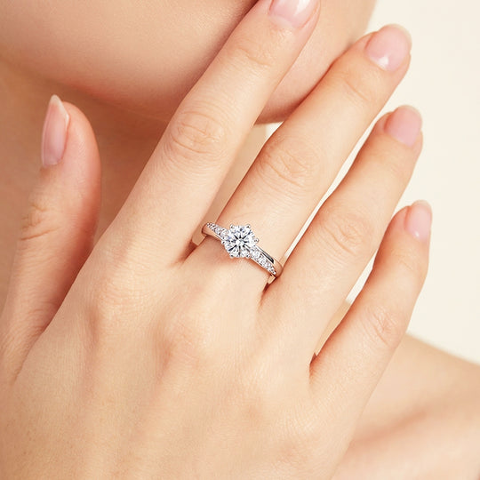 Round Solitaire Engagement Ring | Luxe2025 - Ring | Singapore Jewellery, Wedding Rings &amp; Gifts | Same Day Delivery | Tiara.com.sg