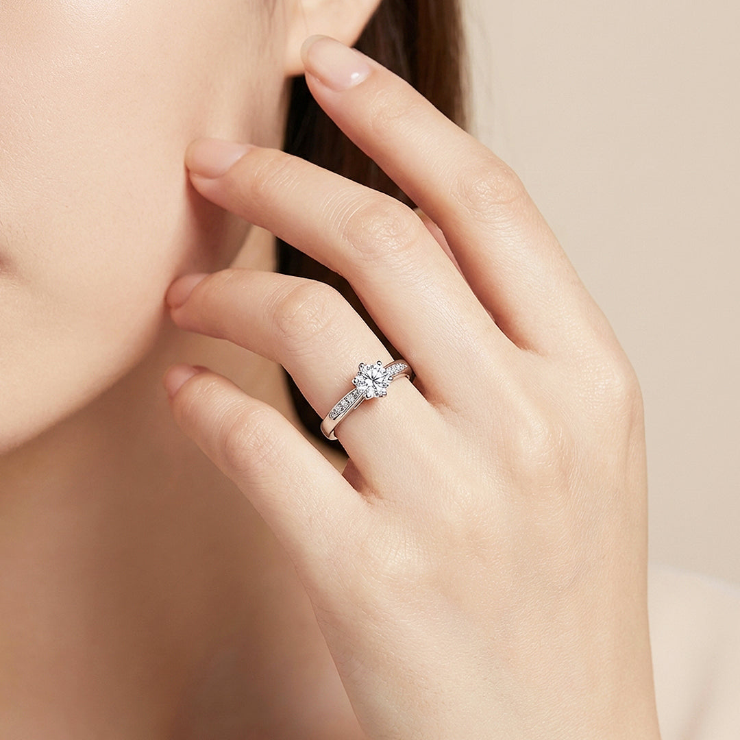 Round Solitaire Engagement Ring | Luxe2025 - Ring | Singapore Jewellery, Wedding Rings &amp; Gifts | Same Day Delivery | Tiara.com.sg