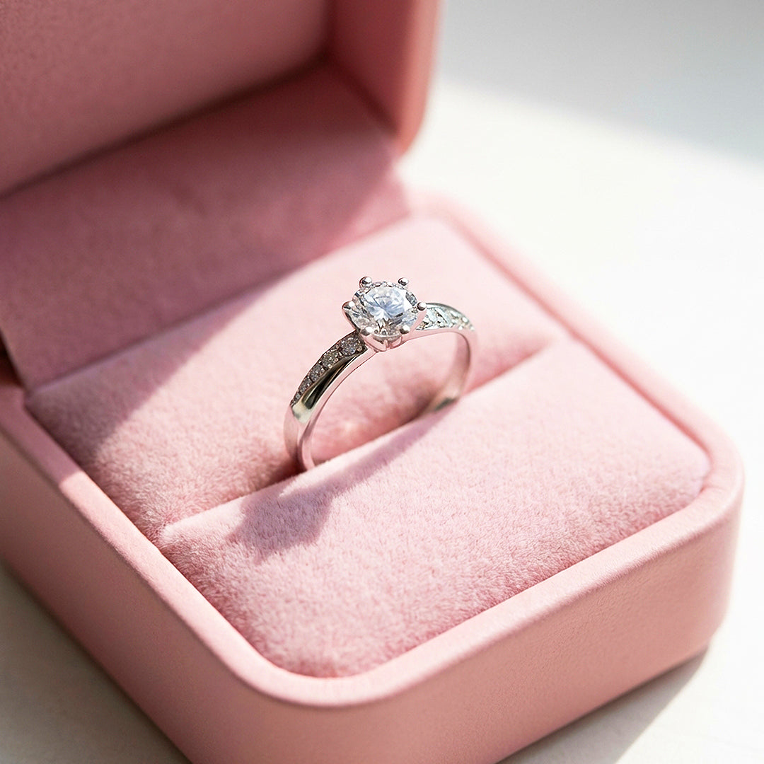 Round Solitaire Engagement Ring | Luxe2025 - Ring | Singapore Jewellery, Wedding Rings &amp; Gifts | Same Day Delivery | Tiara.com.sg