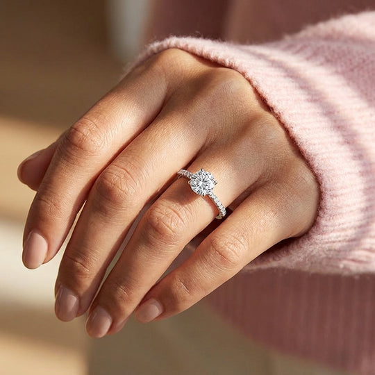 Round Brilliant Solitaire Engagement Ring | Luxe2030 - Ring | Singapore Jewellery, Wedding Rings &amp; Gifts | Same Day Delivery | Tiara.com.sg