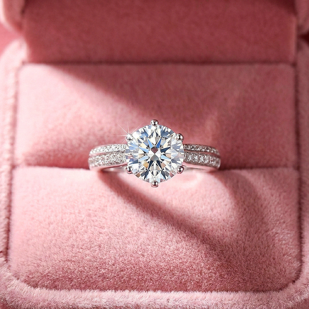 Round Solitaire Engagement Ring | Luxe2031 - Ring | Singapore Jewellery, Wedding Rings &amp; Gifts | Same Day Delivery | Tiara.com.sg