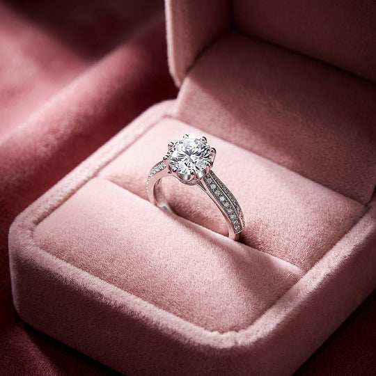 Round Solitaire Engagement Ring | Luxe2031 - Ring | Singapore Jewellery, Wedding Rings &amp; Gifts | Same Day Delivery | Tiara.com.sg