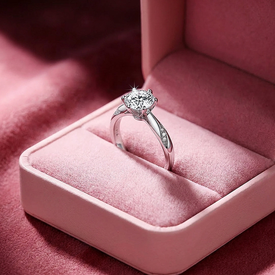 Round Brilliant Solitaire Engagement Ring | Luxe2038 - Adjustable Ring | Singapore Jewellery, Wedding Rings &amp; Gifts | Same Day Delivery | Tiara.com.sg