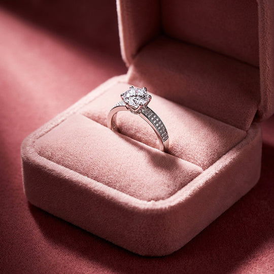 Round Solitaire Engagement Ring | Luxe2039 - Adjustable Ring | Singapore Jewellery, Wedding Rings &amp; Gifts | Same Day Delivery | Tiara.com.sg