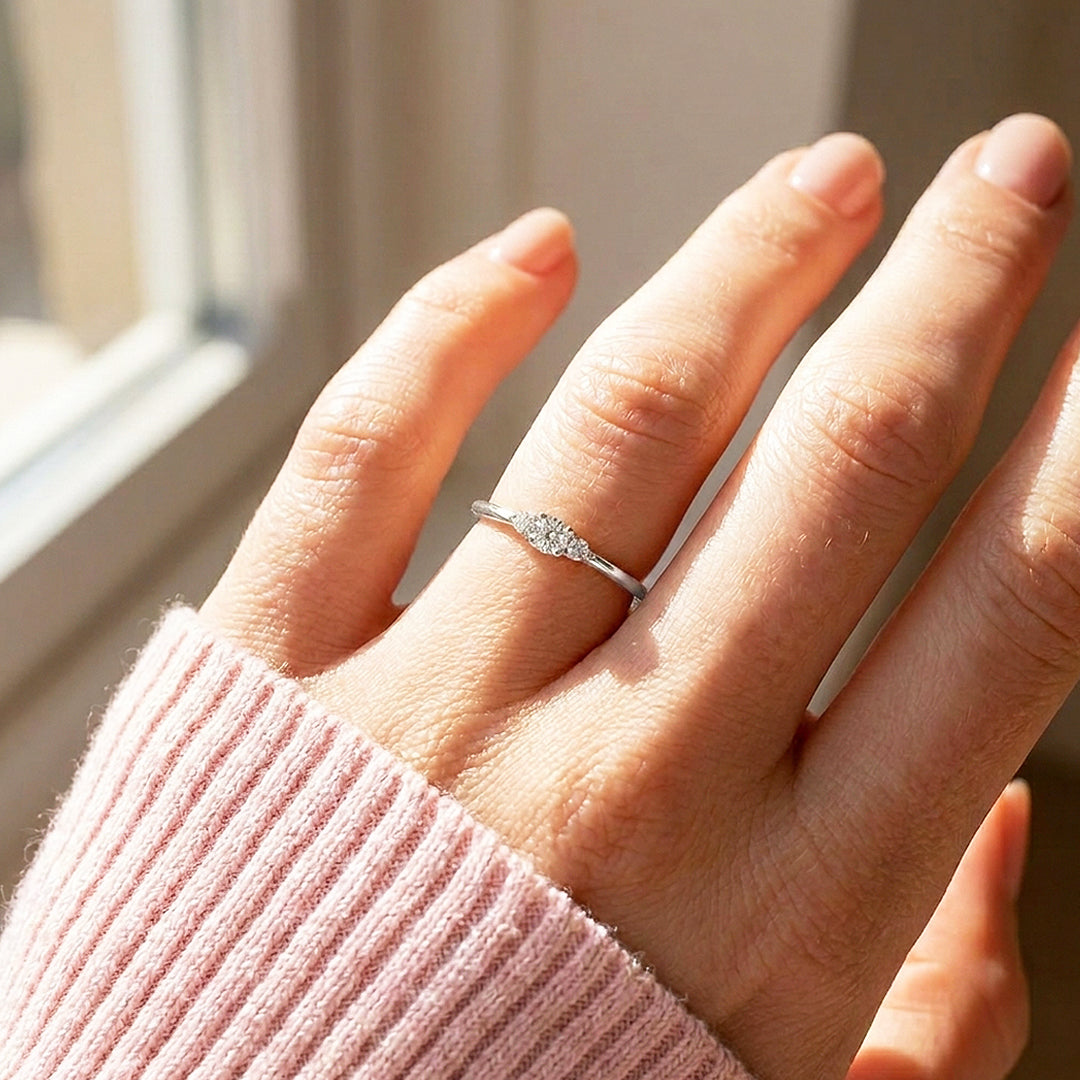 Trinity Cluster Ring | Luxe2075