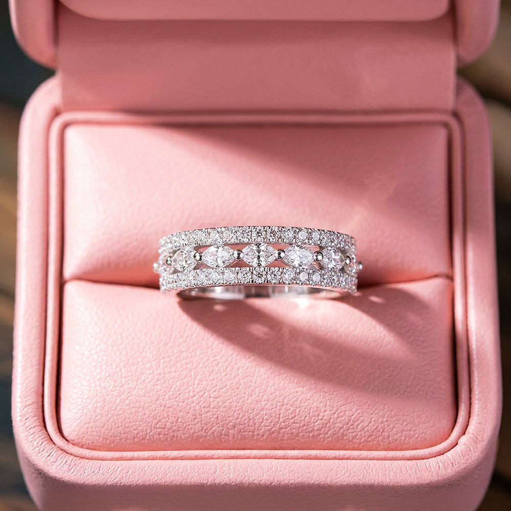 Marquise Eternity Band Ring | Luxe2080