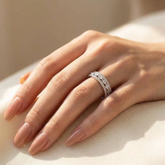 Marquise Eternity Band Ring | Luxe2080