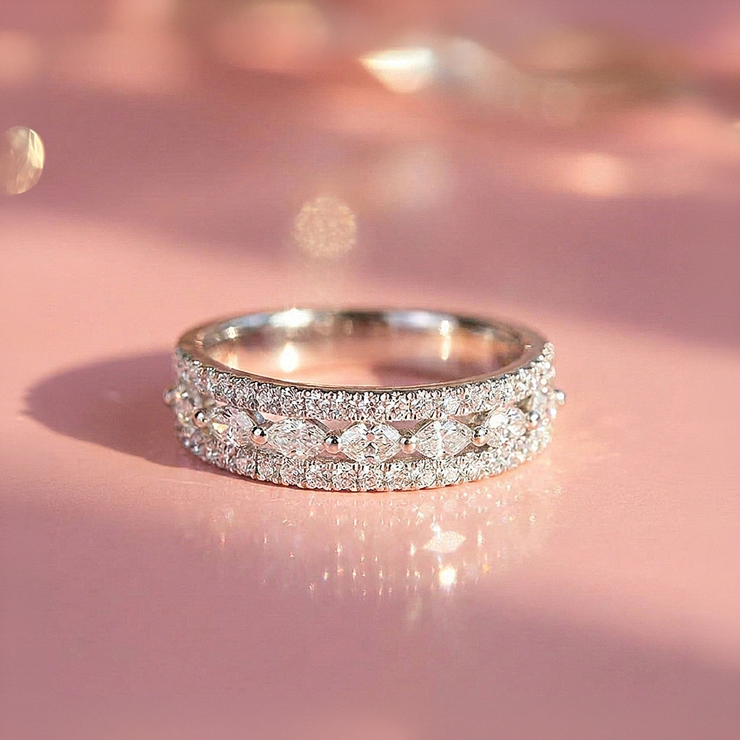 Marquise Eternity Band Ring | Luxe2080