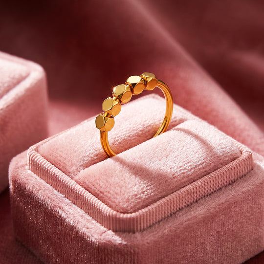 Geometric Disc Band Ring | Luxe2089