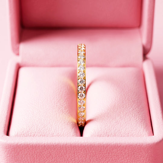 Eternity Diamond Simulant Ring | Luxe2101