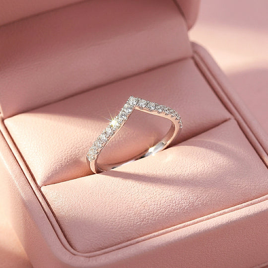 Aura Wishbone Pavé | Women&