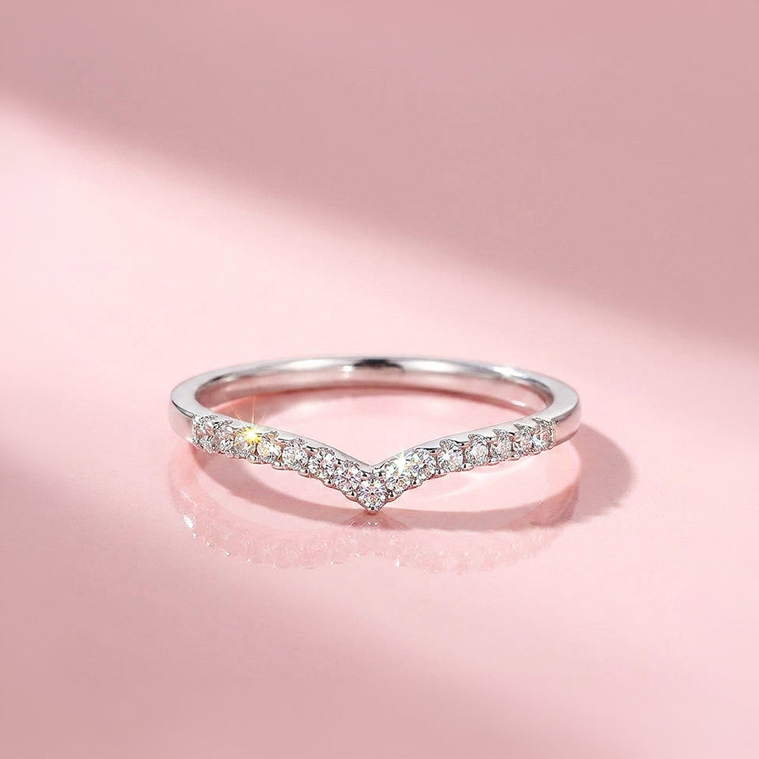 Aura Wishbone Pavé | Women&