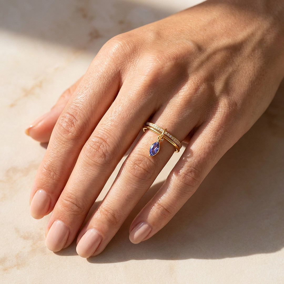 Birthstone Radiance Ring | Luxe2138