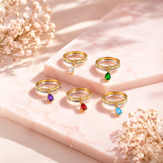 Birthstone Harmony Ring | Luxe2139