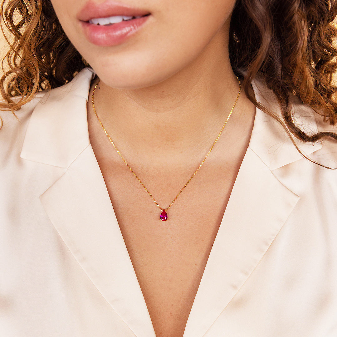 Luxe4341 - Birthstone Necklace