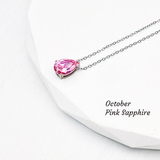 Luxe4341 - Birthstone Necklace