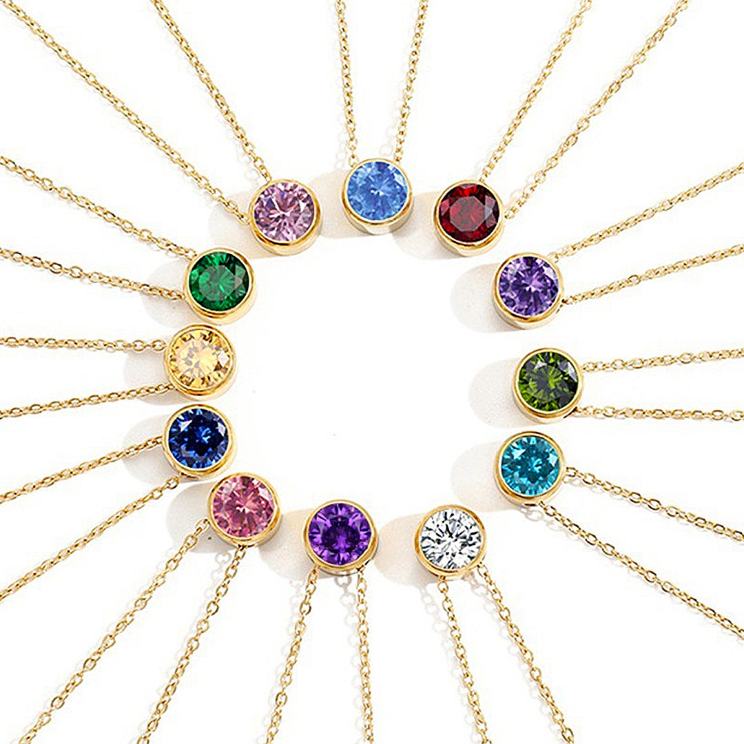 Stylish birthstone accessories