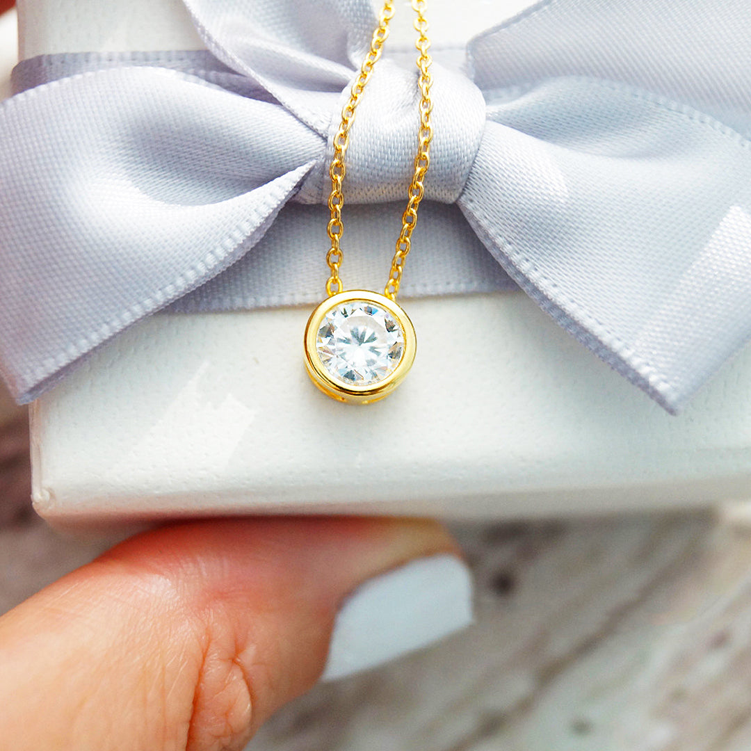 Luxe4350 - Birthstone Necklace