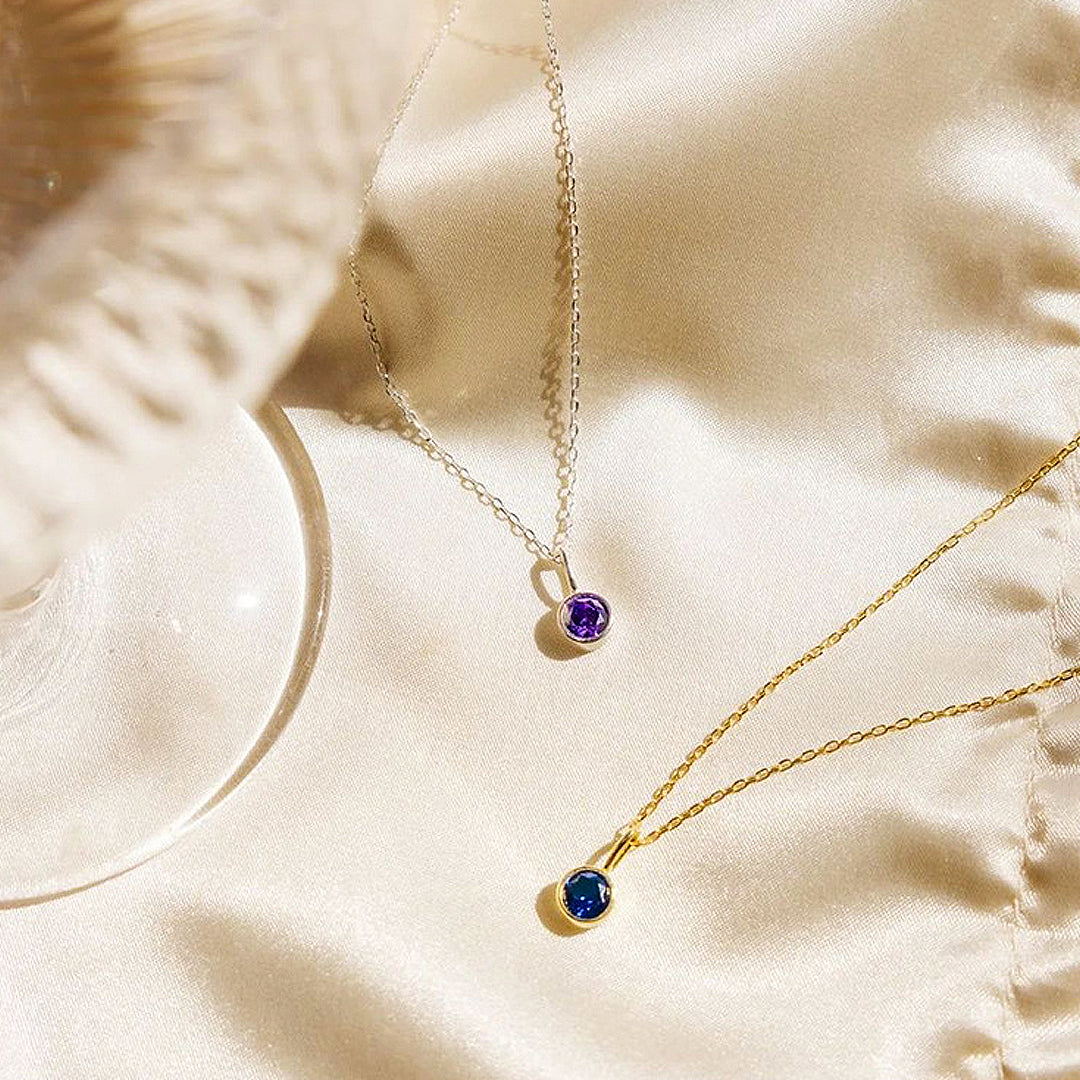 Luxe4351 - Birthstone Necklace