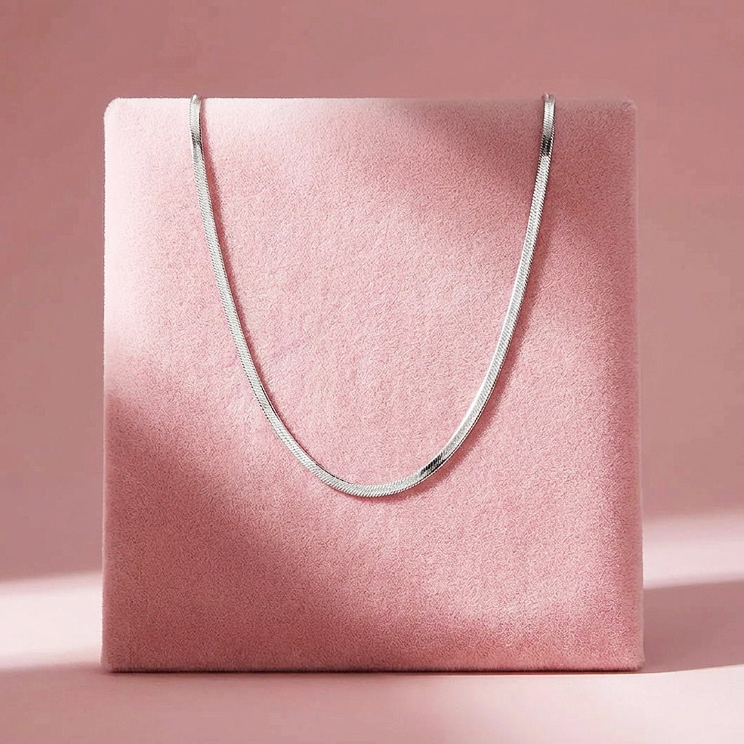 Snake Chain Necklace | Gold &amp; Silver | Luxe4491 - Luxe Necklace | Singapore Jewellery, Wedding Rings &amp; Gifts | Same Day Delivery | Tiara.com.sg