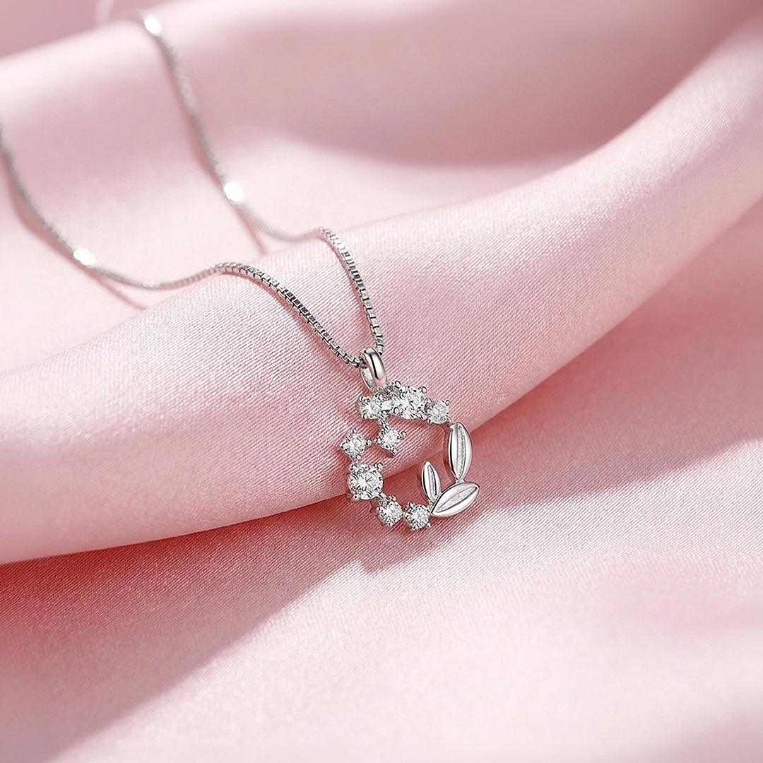 Star &amp; Circle Cluster Pendant Necklace | Luxe4516