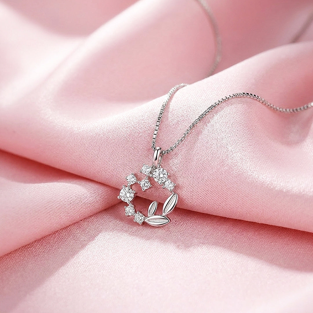 Star &amp; Circle Cluster Pendant Necklace | Luxe4516