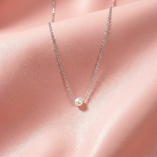 Pearl Cable Chain Necklace | Luxe4562