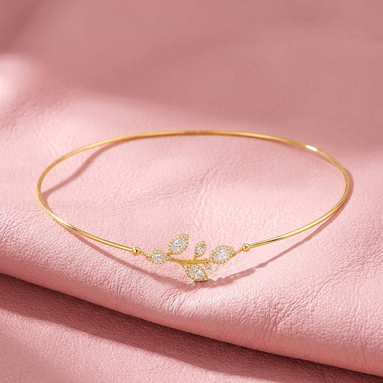 Leaf Branch Choker Necklace | Luxe4570