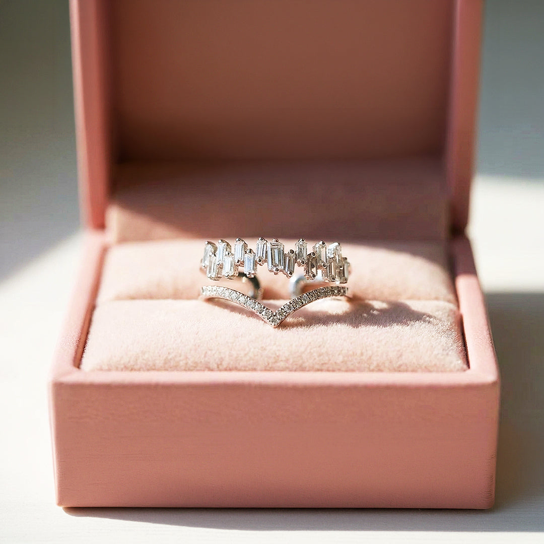 Crown Ring | Diamond Simulant | Luxe5168