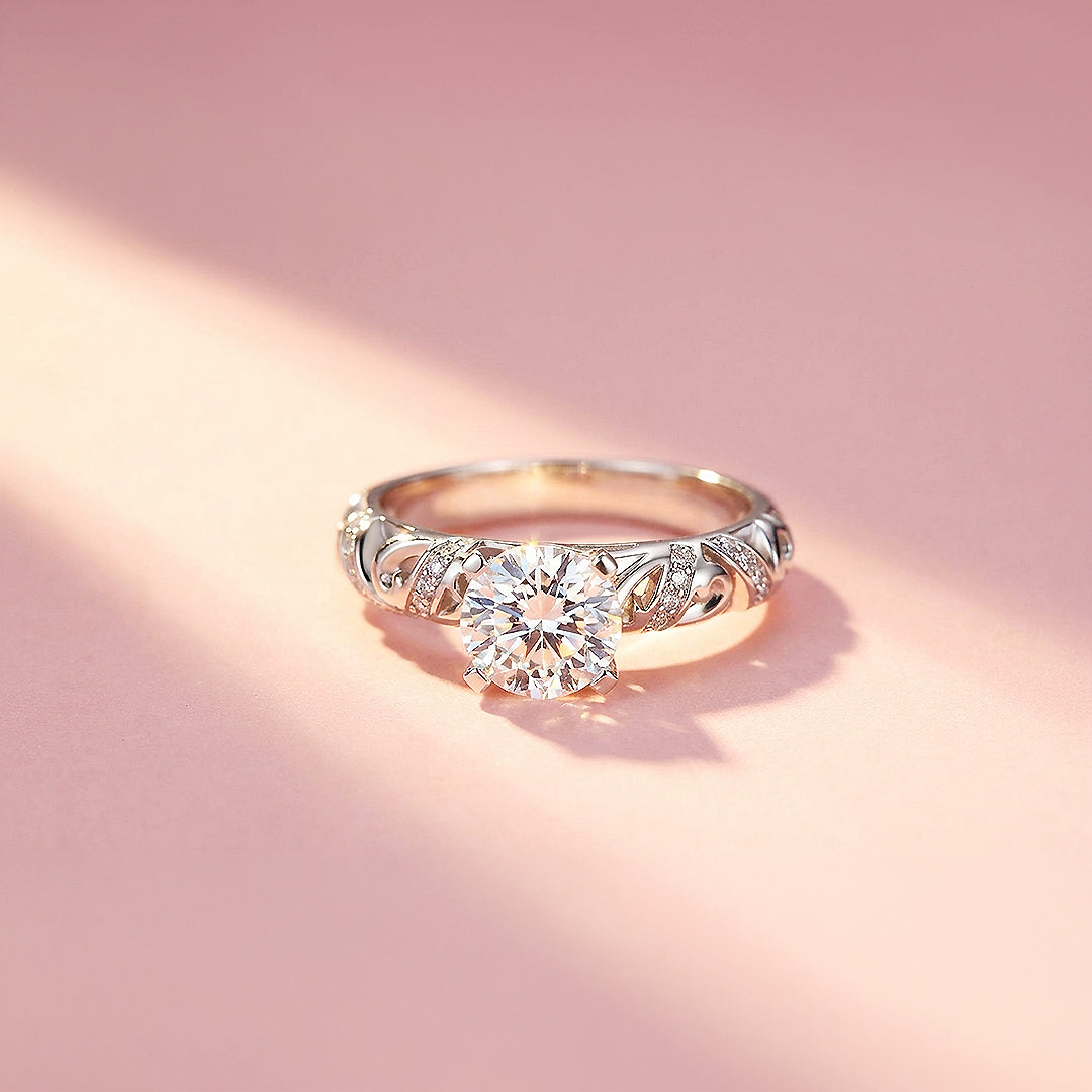 Round Brilliant Solitaire Engagement Ring | Luxe5184 - Rings | Singapore Jewellery, Wedding Rings &amp; Gifts | Same Day Delivery | Tiara.com.sg