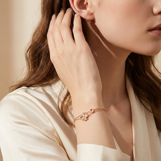 Four-Leaf Clover Bracelet | Luxe6184