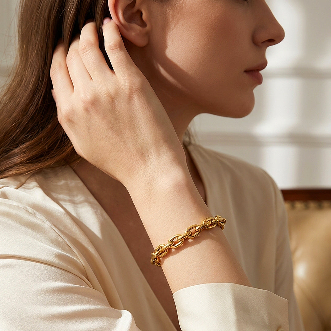 Wheat Chain Bracelet | Luxe6307
