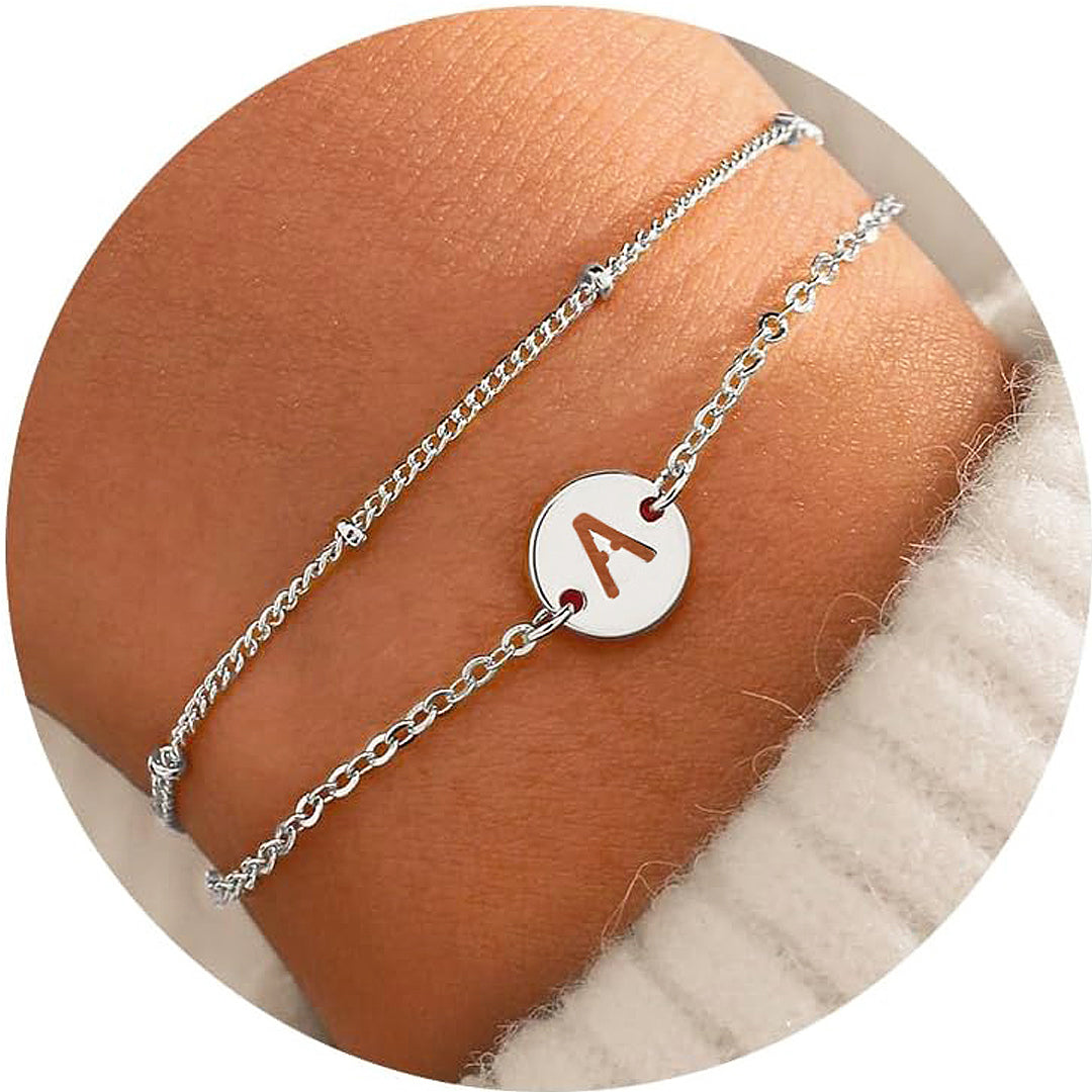 Luxe6408 - Alphabet Bracelet