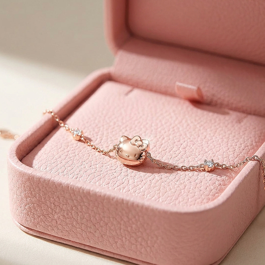 Kitty Icon Charm Bracelet | Luxe6536