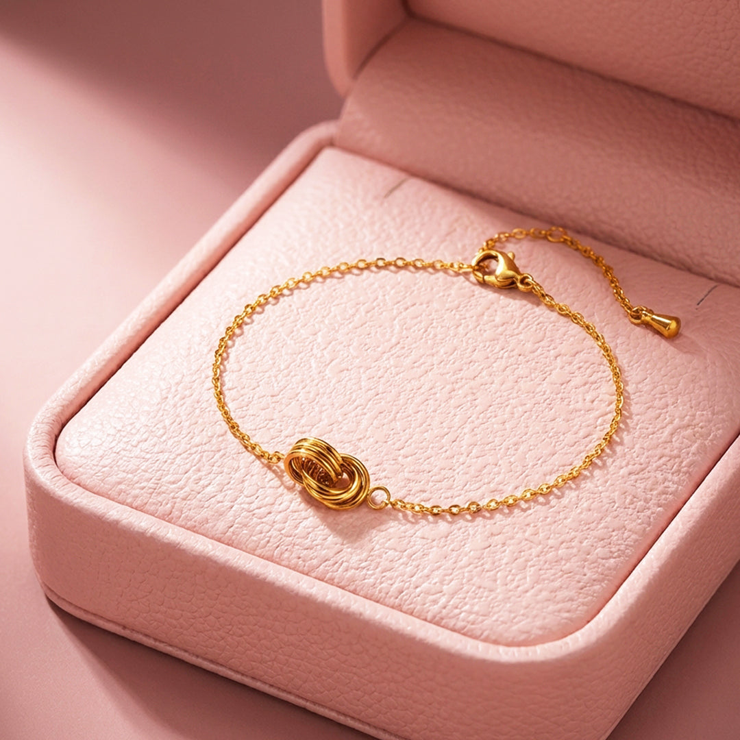 Love Knot Chain Bracelet | Luxe6578