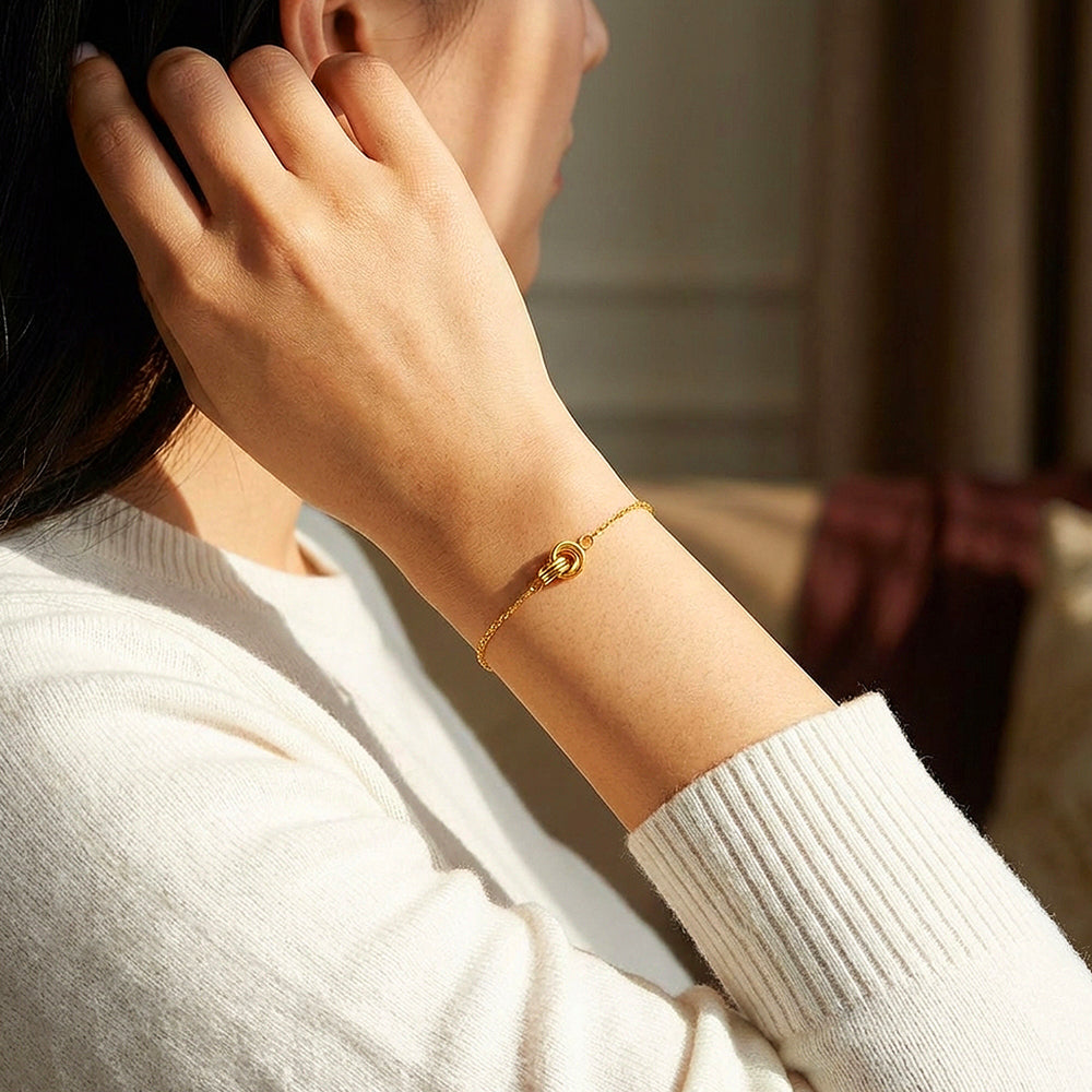 Love Knot Chain Bracelet | Luxe6578